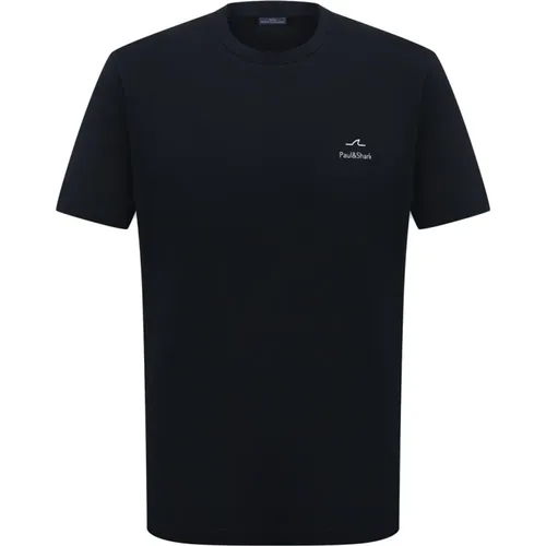 T-Shirts , male, Sizes: L, M, S - PAUL & SHARK - Modalova