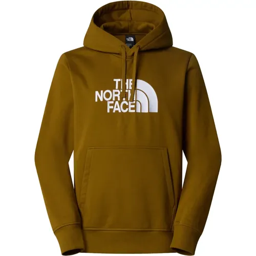 Grüner Pullover Hoodie Drew Peak , Herren, Größe: L - The North Face - Modalova