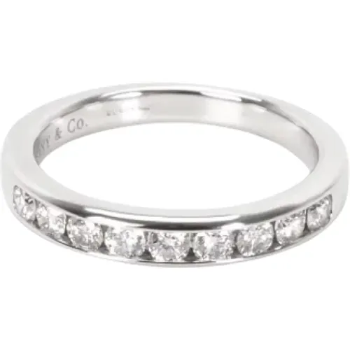 Pre-owned Platinum rings , female, Sizes: ONE SIZE - Tiffany & Co. Pre-owned - Modalova