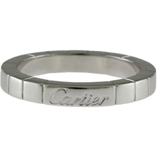 Pre-owned White Gold rings , unisex, Sizes: ONE SIZE - Cartier Vintage - Modalova