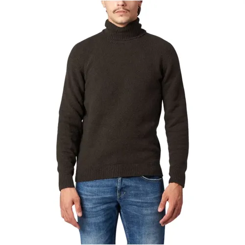 High collar shirt , male, Sizes: XL - Roberto Collina - Modalova