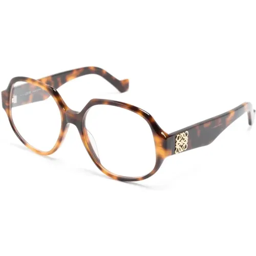Braun/Havanna Optische Brille Stilvolles Design,Klassische Schwarze Optische Brille,Graue Optische Brille Stilvoll und vielseitig - Loewe - Modalova