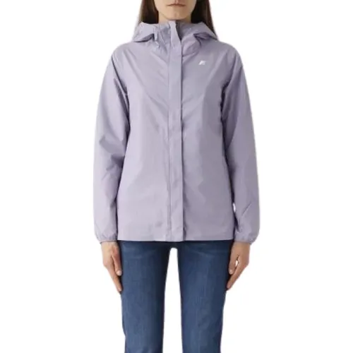 Women's Clothing Jackets & Coats Violet Glicine Ss24 , female, Sizes: XS, M, S, XL - K-way - Modalova