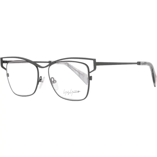 Schwarze Damen Optische Brillen, Titan, Vollrand - Yohji Yamamoto - Modalova