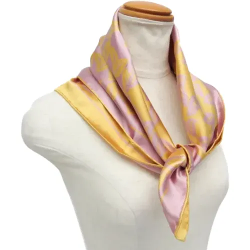 Pre-owned Silk scarves , female, Sizes: ONE SIZE - Dior Vintage - Modalova