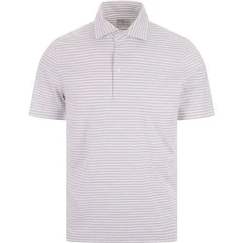 Grey Polo Shirt Techno Jersey Regular Fit , male, Sizes: 3XL, XL, 4XL, 2XL, M, L - Fedeli - Modalova