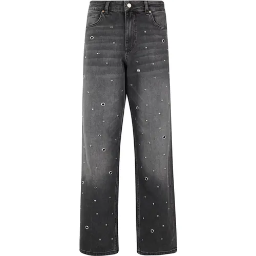 Eyelet Jeans für stilvolle Outfits , Damen, Größe: W24 - Essentiel Antwerp - Modalova