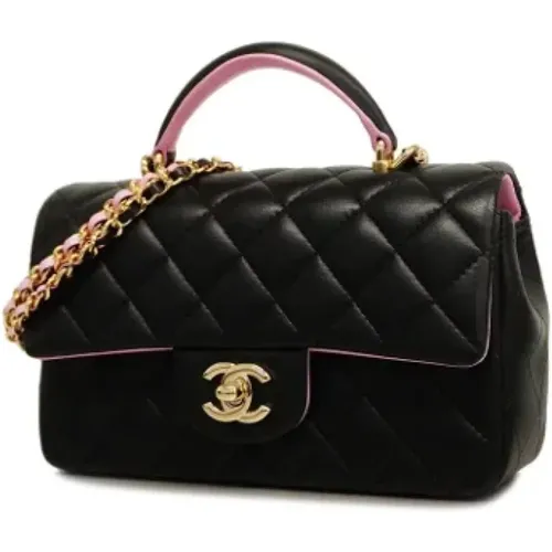 Pre-owned Leather chanel-bags , female, Sizes: ONE SIZE - Chanel Vintage - Modalova