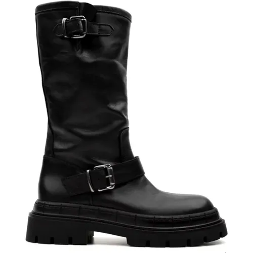Lincol04 Leather Boots , female, Sizes: 6 UK, 4 UK, 3 UK - Zoe - Modalova