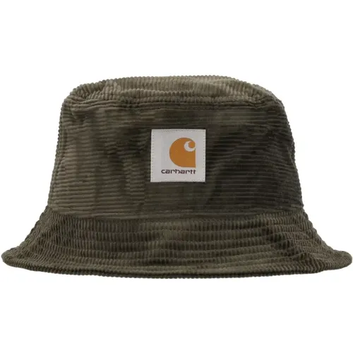 Fischer Cord Bucket Hat Pflanze , Herren, Größe: L/Xl - Carhartt WIP - Modalova