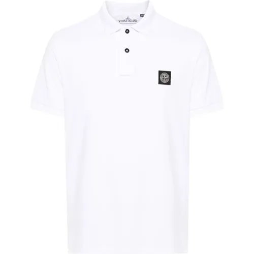 Klassisches Polo Shirt in Verschiedenen Farben , Herren, Größe: L - Stone Island - Modalova