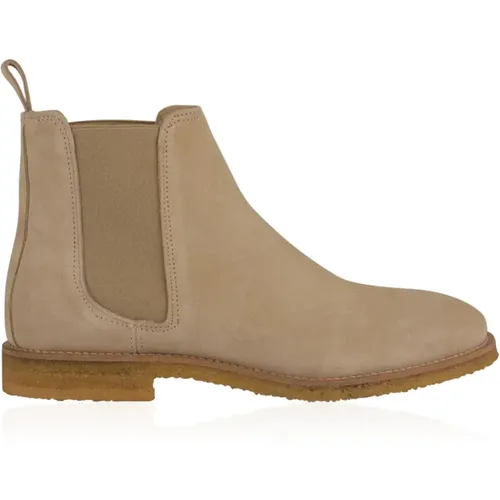 Pebble Chelsea Boots with Rubber Sole , male, Sizes: 9 UK, 8 UK - Mallet London - Modalova