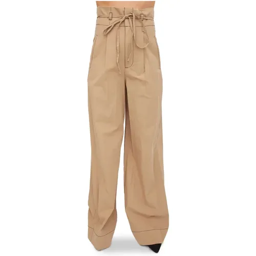 Wide Trousers , female, Sizes: M - Twinset - Modalova