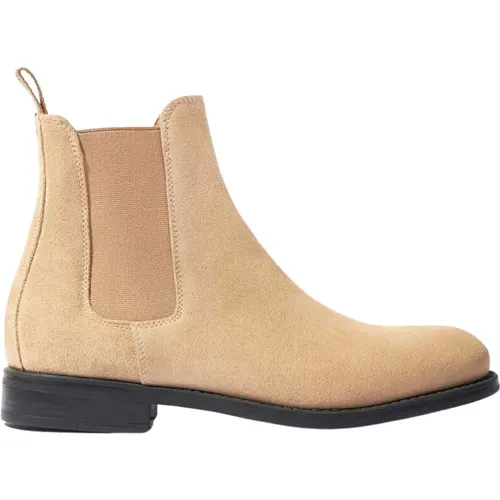 Tapered Chelsea Boot mit Gummisohle , Damen, Größe: 35 EU - Scarosso - Modalova