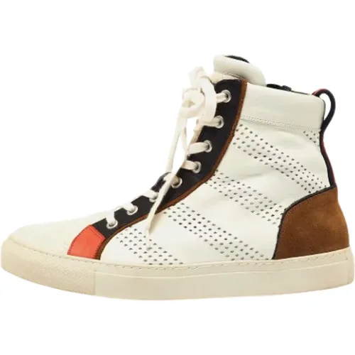 Pre-owned Leder sneakers , Damen, Größe: 42 EU - Balmain Pre-owned - Modalova