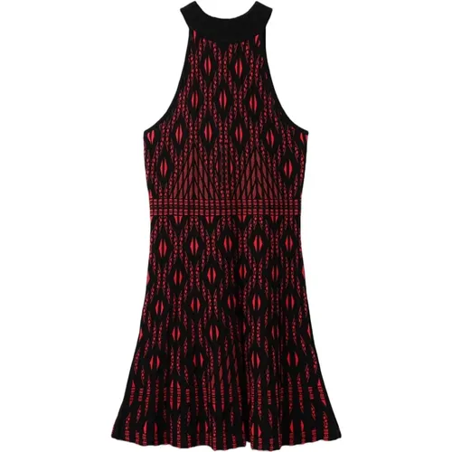 Print Sleeveless Dress , female, Sizes: XL, M, S, L - Desigual - Modalova