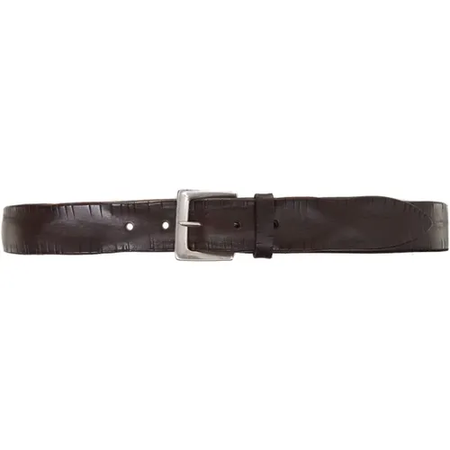 Leather Belt Aw24 , male, Sizes: 95 CM, 90 CM, 100 CM - Orciani - Modalova