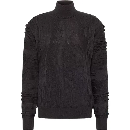 Solid Turtleneck Danisi , male, Sizes: 2XL, M, S, L - carlo colucci - Modalova