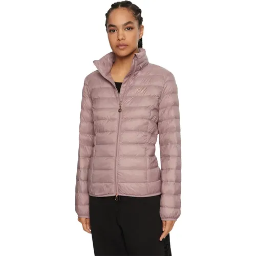 Leichte Steppjacke Toadstool Farbe , Damen, Größe: XL - Emporio Armani EA7 - Modalova