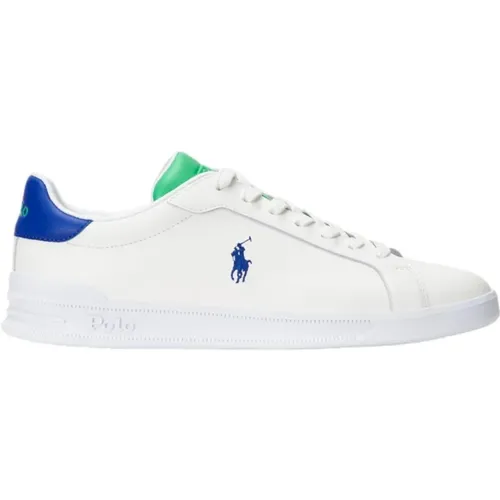 Green Blue Sneaker HRT CRT , male, Sizes: 6 UK, 11 UK, 10 UK, 9 UK - Polo Ralph Lauren - Modalova