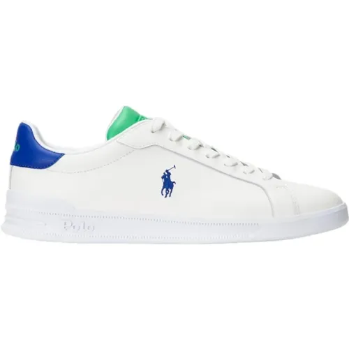 Green Blue Sneaker HRT CRT , male, Sizes: 6 UK, 11 UK, 10 UK, 9 UK, 7 UK, 8 UK - Polo Ralph Lauren - Modalova