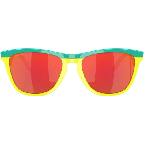 Frogskins Hybrid Sunglasses with Bio-Based Frame and Prizm Ruby Lenses , unisex, Sizes: 55 MM - Oakley - Modalova