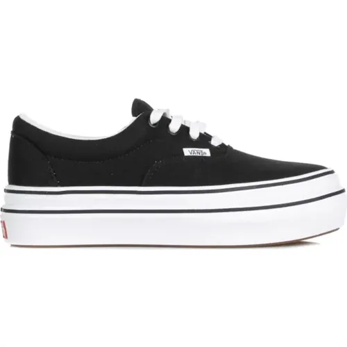 Comfy Low Shoe /White Canvas , female, Sizes: 5 1/2 UK, 6 UK - Vans - Modalova