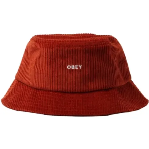 Bucket Hat , male, Sizes: ONE SIZE - Obey - Modalova