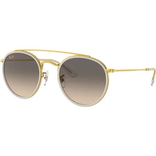 Legend Gold/Grey Shaded Sonnenbrille RB 3647N , unisex, Größe: 51 MM - Ray-Ban - Modalova