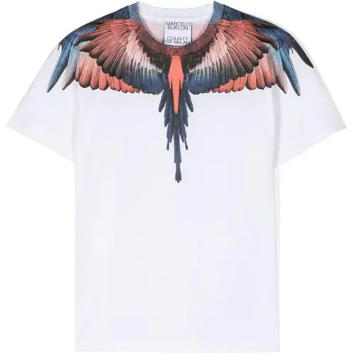 Icon Wings Regular T-Shirt - Marcelo Burlon - Modalova