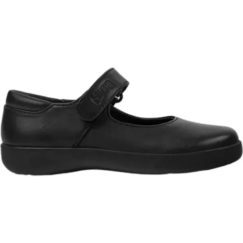 Schwarze Leder Mary Jane Ballerinas - Camper - Modalova