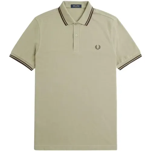 Slim Fit Twin Tipped Polo , Herren, Größe: XL - Fred Perry - Modalova