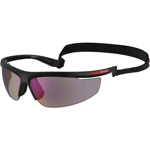 Sunglasses Linea Rossa Psa02S 1Bo10J , unisex, Sizes: ONE SIZE - Prada - Modalova