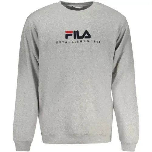 Cotton Sweater , male, Sizes: L, M, XL, 2XL - Fila - Modalova