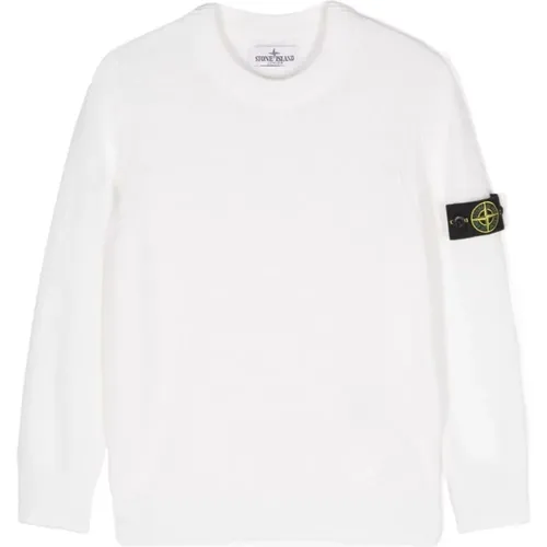 Kompass Pullover Weiß Stone Island - Stone Island - Modalova