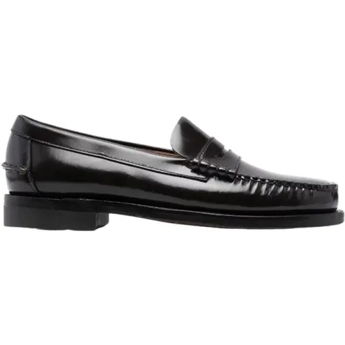 Classic Penny Loafers in Leather , male, Sizes: 6 1/2 UK, 10 1/2 UK, 7 1/2 UK, 5 1/2 UK - Sebago - Modalova