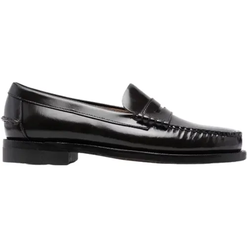 Classic Penny Loafers in Leather , male, Sizes: 9 UK, 6 1/2 UK, 9 1/2 UK, 6 UK, 8 UK, 10 1/2 UK, 10 UK, 8 1/2 UK - Sebago - Modalova