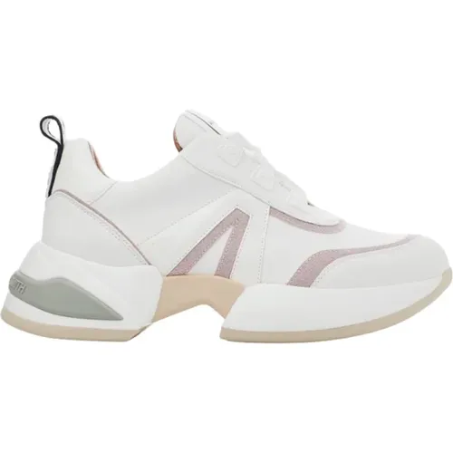 White Rose Marble Sneaker , female, Sizes: 7 UK, 5 UK - Alexander Smith - Modalova