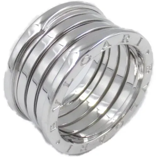 Pre-owned White Gold rings , female, Sizes: ONE SIZE - Bvlgari Vintage - Modalova