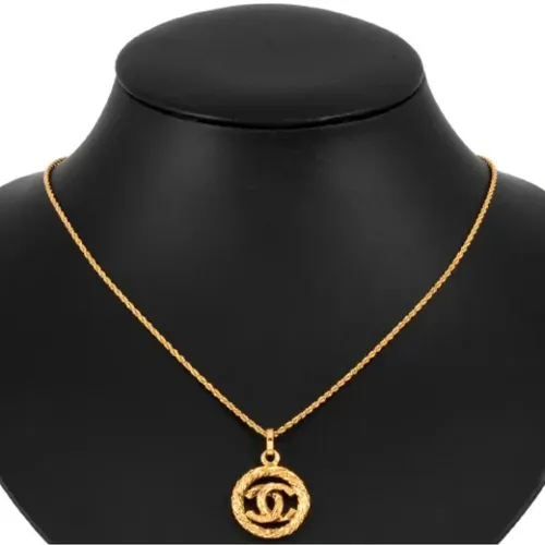 Pre-owned Metal chanel-jewelry , female, Sizes: ONE SIZE - Chanel Vintage - Modalova