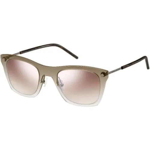 Stilvolle Sonnenbrille mit braunen verspiegelten Gläsern - Marc Jacobs - Modalova