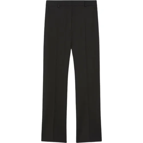 Elegante Wollmischung gerade Hose , Damen, Größe: L - Max Mara Weekend - Modalova