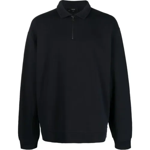 Casual Quarter-Zip Sweater , male, Sizes: XL, 2XL - Vince - Modalova