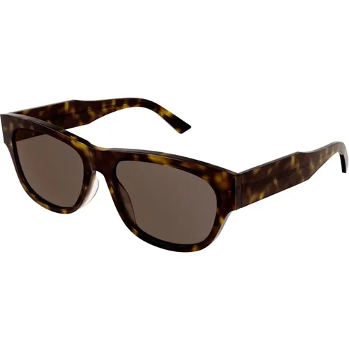 Havana/ Sunglasses , male, Sizes: 57 MM - Balenciaga - Modalova
