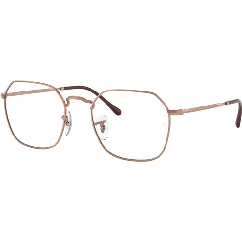 Rose Gold Brillengestelle , unisex, Größe: 51 MM - Ray-Ban - Modalova