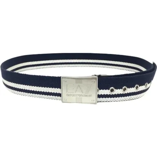 Pre-owned Canvas belts , female, Sizes: ONE SIZE - Armani Pre-owned - Modalova