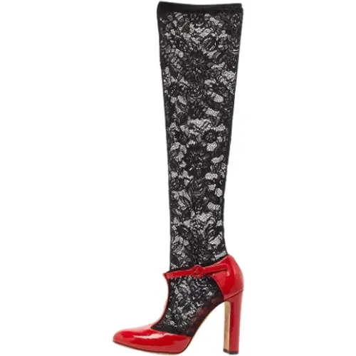 Pre-owned Lace heels , female, Sizes: 8 UK - Dolce & Gabbana Pre-owned - Modalova
