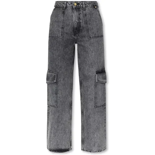 Cargo-Jeans , Damen, Größe: W27 - Ganni - Modalova