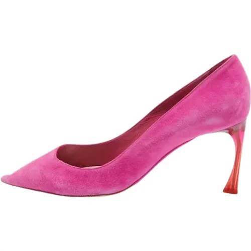 Pre-owned Suede heels , female, Sizes: 8 UK - Dior Vintage - Modalova