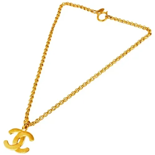 Pre-owned Metal chanel-jewelry , female, Sizes: ONE SIZE - Chanel Vintage - Modalova